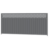 1500mm high x 3180mm Colorbond Lattice Fencing Panel 100% Australian Made, 4x Sheets, 2x Channel Posts, 3x Rails, 1x Infill sheet, Screws.
